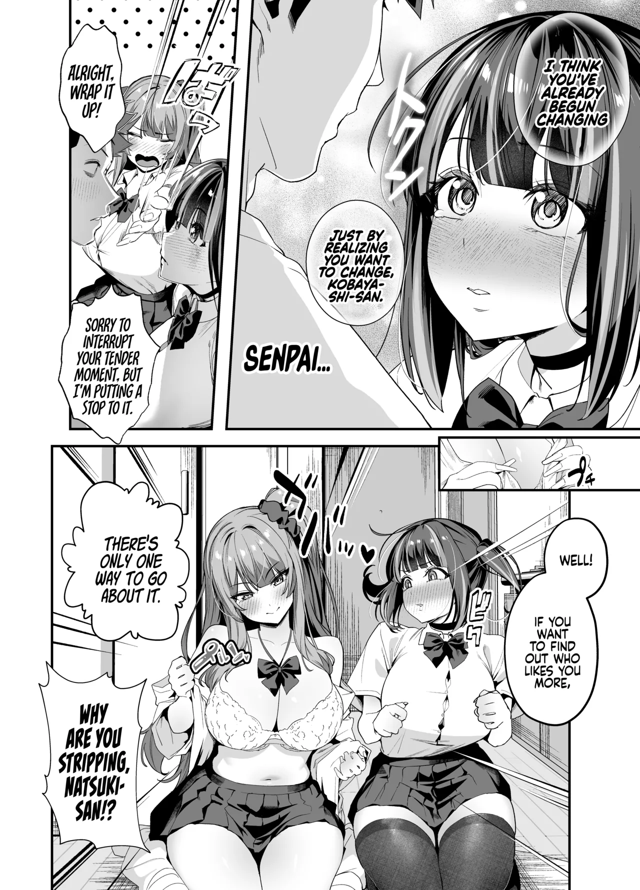 Hentai Manga Comic-Can We stay at your Place Tonight Senpai? 2-Read-23